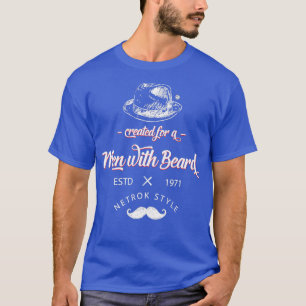 Camiseta criado para Homens com Barba