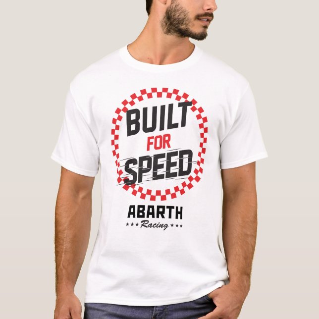 Camiseta Criado para velocidade máxima (Frente)