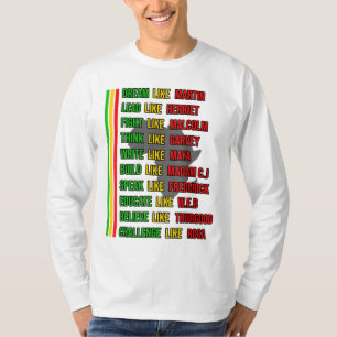 Camiseta Criado por Ensino Negro História Mês Crianças Orgu
