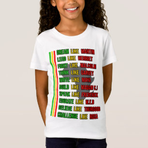 Camiseta Criado por Ensino Negro História Mês Crianças Orgu