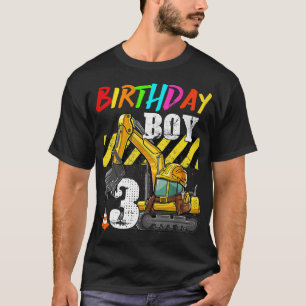 Camiseta Criador de Aniversário 3º Escavador, 3 Anos