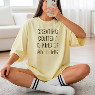 Camiseta Criador de conteúdo