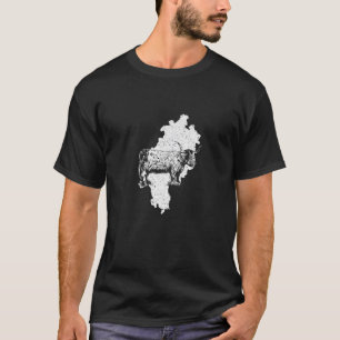 Camiseta Criador de gado das Terras Altas Vaca das Terras A