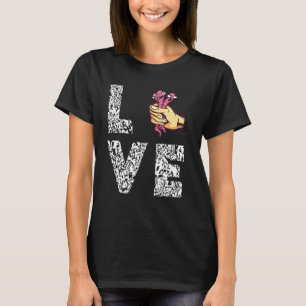 Camiseta Criador de Minhocas Minhocas Vermelhas Minhoca Mão