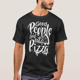 Camiseta Criador De Pizza De Chef Italiano Boas Pessoas Com