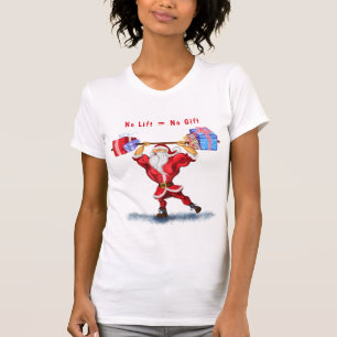 Camiseta Criador de Portos Papai Noel com presentes - Seu T