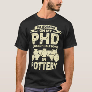 Camiseta Criador de Potências para um Ceramista Hobby