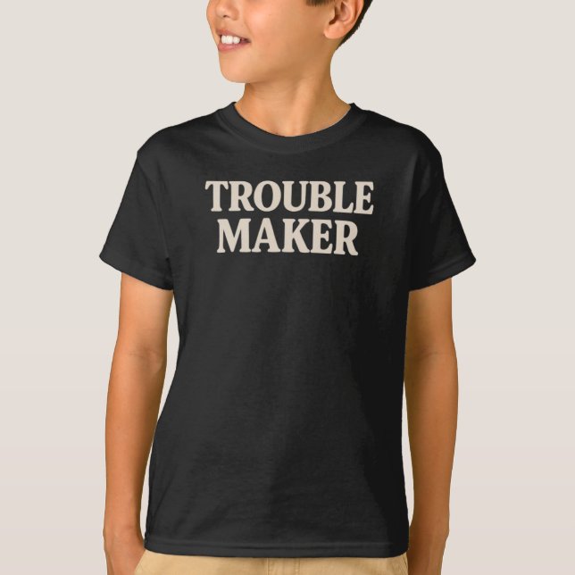 Camiseta Criador de Problemas (Frente)