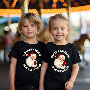 Camiseta Criador de Problemas Favoritos de Papais noeis Vin