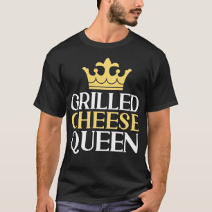 Camiseta Criador de Queijos grelhado, Rainha de Queijo grel