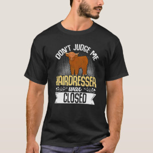 Camiseta Criador de Vaca de Gado das Terras Altas Escocesas