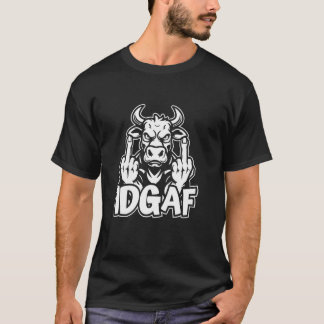 Camiseta Criador de Vacas - Pecuária Bovinos Idgaf