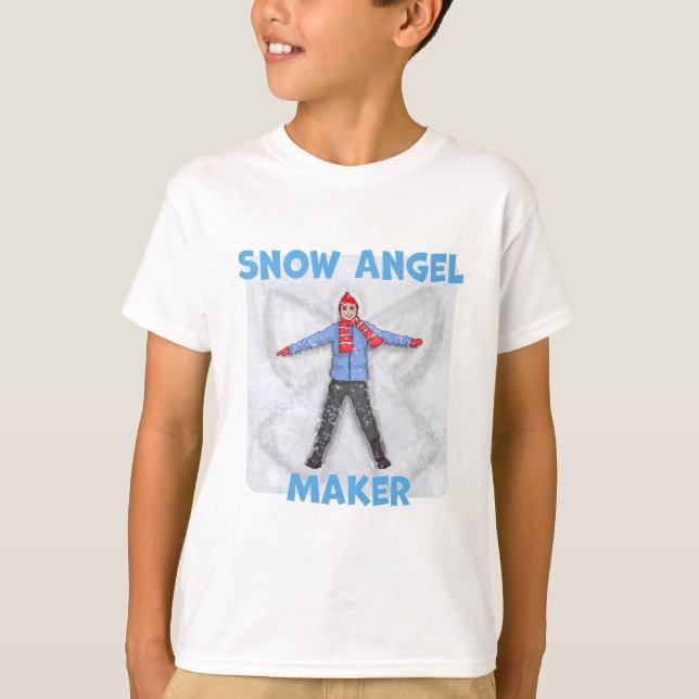 Camiseta Criador do Anjo da Neve (Frente)