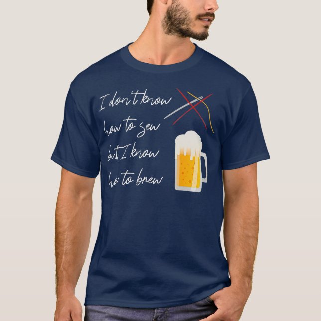 Camiseta Criador doméstico de cerveja (Frente)