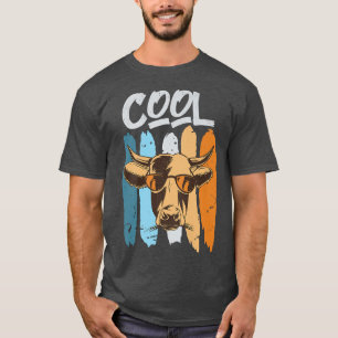 Camiseta Criador legal, criador engraçado de gado bovino