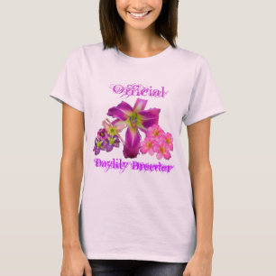 Camiseta Criador oficial do hemerocallis