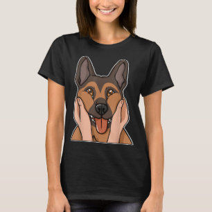 Camiseta Criadores Alsacianos german shepherd Que Herdam Am