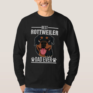 Camiseta Criadores de cães Rottweiler Dono de cães Dito 39