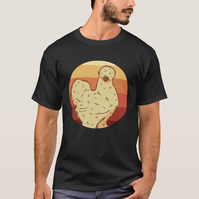 Camiseta Criadores de frango e agricultores criam frangos h (Frente)