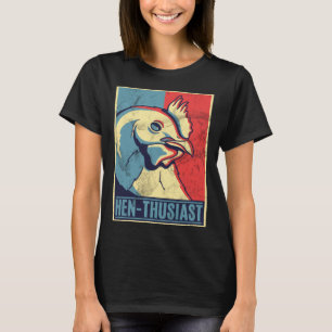 Camiseta Criadores de frango e agricultores criam galinhas