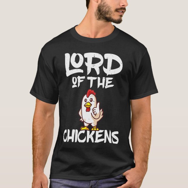 Camiseta Criadores de frango Senhor das Galinhas verso (Frente)