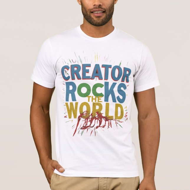 Camiseta Criadores Enrocham O Mundo (Frente)