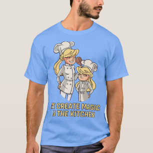 Camiseta Criamos magia na cozinha cozinhar.