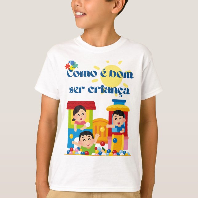 Camiseta Criança (Frente)