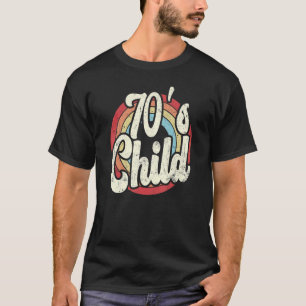 Camiseta Criança 1970 de 70 Anos setenta retrorreflectores