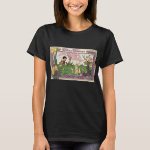 Camiseta Criança Antiga em uma Caça aos Ovos de Páscoa com 