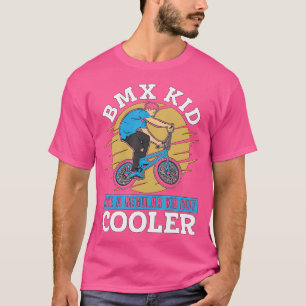 Camiseta Criança Bmx Como Uma Criança Normal Adora Extreme