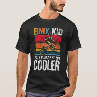 Camiseta Criança BMX Como Uma Criança Normal - Ciclo De Bic