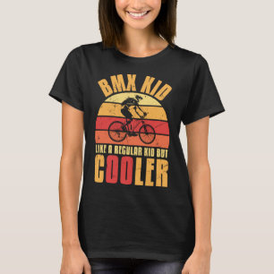 Camiseta Criança BMX Engraçada Como Motoristas De Bicicleta