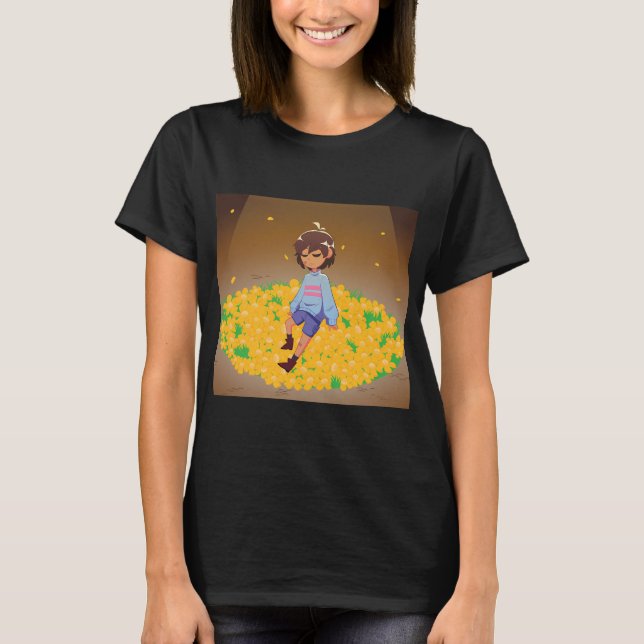 Camiseta Criança caída (Frente)