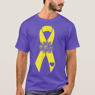 Camiseta Criança Cancer Consciência Figurino Paz Cura Amor