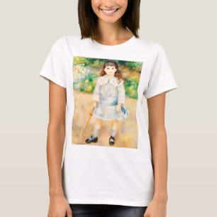 Camiseta Criança com um chicote Auguste Renoir