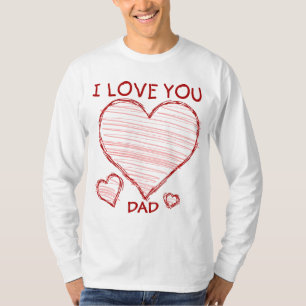 Camiseta Criança-como a declaração do amor no pastel & n