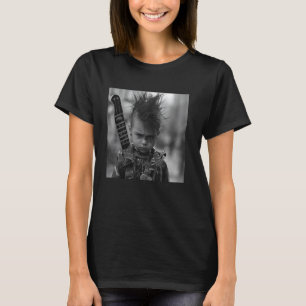 Camiseta Criança como punheta, criança rebelde