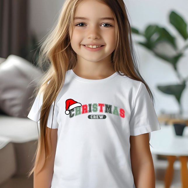 Camiseta Criança da Família Correspondente à Tripulação de  (Criador carregado)