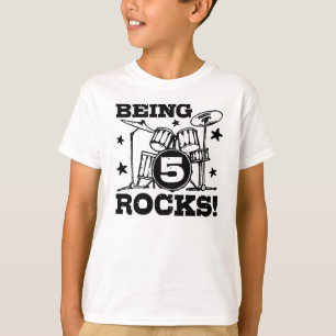 Camiseta Criança de 5 anos