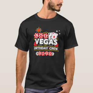 Camiseta Criança de Aniversário de Vegas Adultos Unísexos N