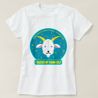 Camiseta Criança de bode expiatório humorística