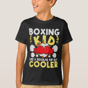 Camiseta Criança De Boxer Como Uma Criança Normal Mas Mais