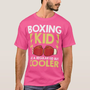 Camiseta Criança De Boxer Como Uma Criança Normal Mas Uma C