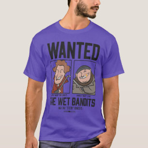 Camiseta Criança de desenho animado do pôster de procurados