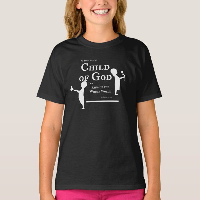 Camiseta Criança de Deus (Frente)