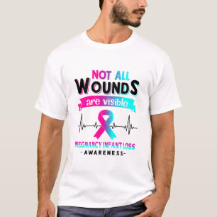 Camiseta Criança de Gravidez Perda de Consciência Mês Pr