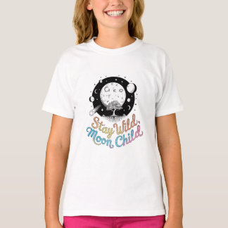 Camiseta Criança de lua selvagem