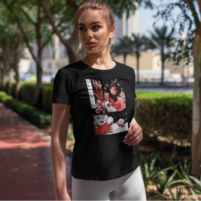 Camiseta Criança de Máquina de Crelha Japonesa (Criador carregado)