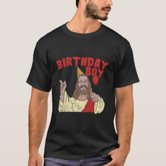 Camiseta Criança de Natal Engraçado Cristo religioso Jesus